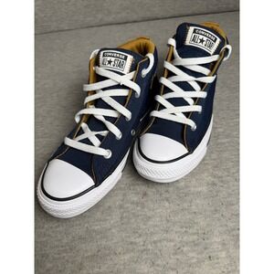 Converse Chuck Taylor All Star High Street Navy Gold Men 6 Women 8 Sneakers